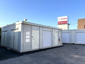 尾道高須店【10/17オープン】のトランクルーム 店舗内も広く、ゆったりとご使用いただけます。