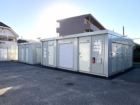 尾道高須店【10/17オープン】のトランクルーム 荷物の出し入れも24時間可能です。