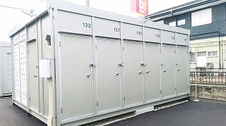 昭和町西条店【10/17オープン】のトランクルーム お部屋の種類も多彩にご用意しております。