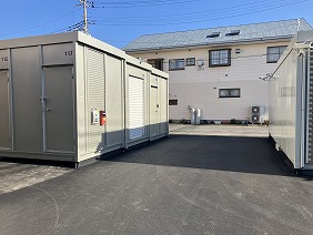 ひたちなか東石川店【11/14オープン】のトランクルーム 店舗内も広く、ゆったりとご使用いただけます。