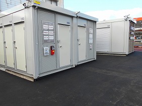 福山手城2号店【11/21オープン】のトランクルーム お部屋の種類も多彩にご用意しております。