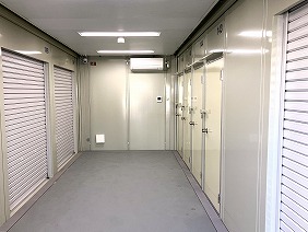 木更津桜井店【11/21オープン】のトランクルーム 屋内タイプも荷物の出し入れも24時間可能です。