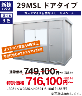 29MSL ドアタイプ