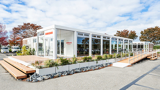 被災地復興を支えるフードコート