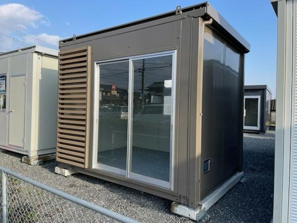 福岡県朝倉店/展示場の中古ユニットハウス・プレハブ・コンテナハウスルーバー付き