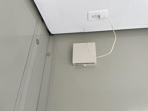 福岡県朝倉店/展示場の中古ユニットハウス・プレハブ・コンテナハウスルーバー付き