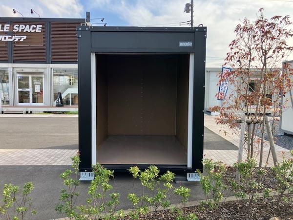 千葉県市原店/展示場の新棟ユニットハウス・プレハブ・コンテナハウスPanda3.0 PS3T(1.61坪)の本体の外観