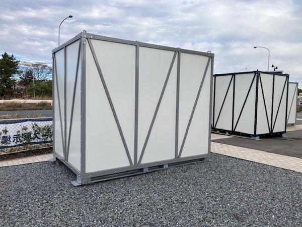 千葉県市原店/展示場の新棟ユニットハウス・プレハブ・コンテナハウスPanda3.0