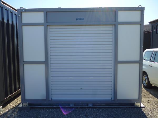 東京都日野店/展示場の新棟ユニットハウス・プレハブ・コンテナハウスPanda3.0 PS3K(1.60坪)の本体の外観