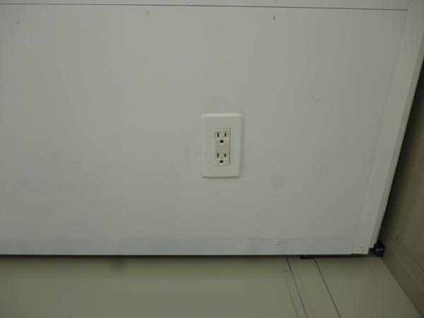 東京都日野店/展示場の中古ユニットハウス・プレハブ・コンテナハウスCT-41J(2.83坪)の各設備のコンセント