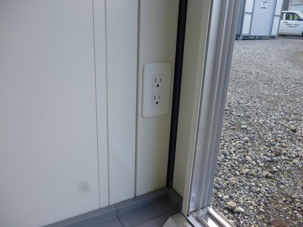 東京都日野店/展示場の新棟ユニットハウス・プレハブ・コンテナハウス47MSL(3.02坪)の各設備のコンセント