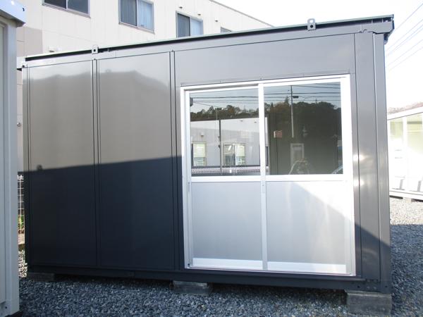 山口県岩国店/展示場の中古ユニットハウス・プレハブ・コンテナハウスCT-41J(2.83坪)の本体の外観