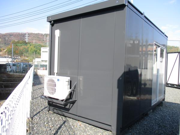 山口県岩国店/展示場の中古ユニットハウス・プレハブ・コンテナハウスCT-41J(2.83坪)の本体の外観