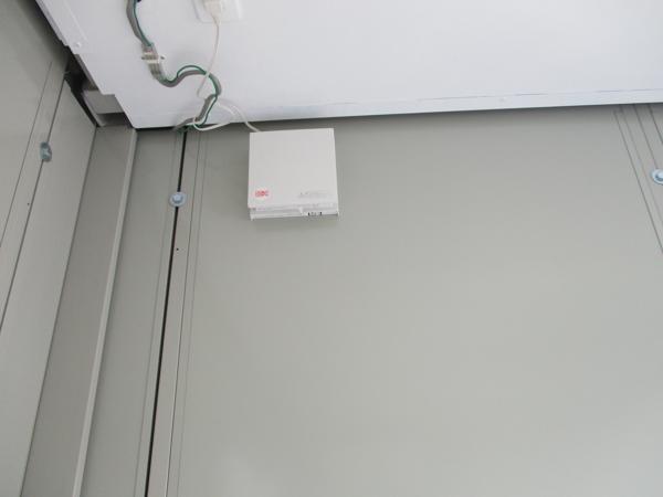 山口県岩国店/展示場の中古ユニットハウス・プレハブ・コンテナハウスCT-41J(2.83坪)の各設備の換気扇