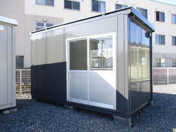 山口県岩国店/展示場の中古ユニットハウス・プレハブ・コンテナハウスCT-41J(2.83坪)の本体の外観