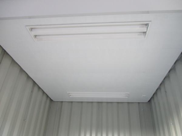 山口県岩国店/展示場の中古ユニットハウス・プレハブ・コンテナハウスCT-32JG(2.16坪)の各設備の照明器具