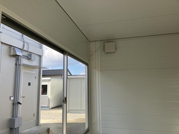 富山県高岡店/展示場の新棟ユニットハウス・プレハブ・コンテナハウス3MSD(2.40坪)の各設備の換気扇