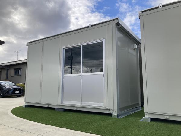 奈良県奈良店/展示場の中古ユニットハウス・プレハブ・コンテナハウスCT-41J(2.83坪)の本体の外観