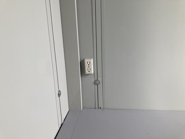 奈良県奈良店/展示場の中古ユニットハウス・プレハブ・コンテナハウスCT-41J(2.83坪)の各設備のコンセント