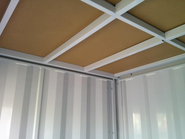 山口県宇部店/展示場の新棟ユニットハウス・プレハブ・コンテナハウスGORILLA(0.94坪)の本体の内観