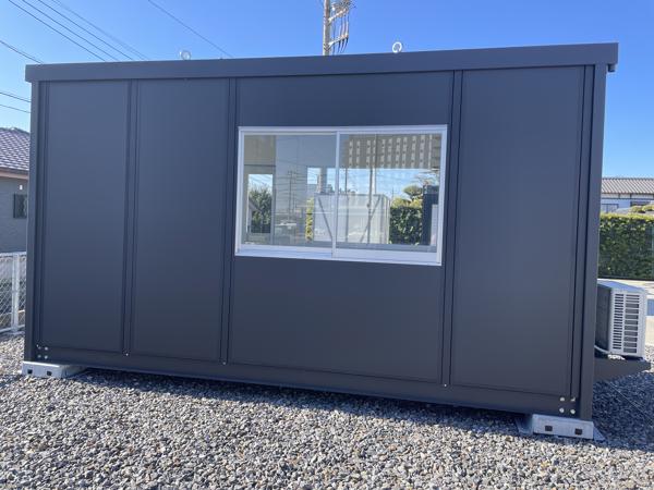 茨城県神栖店/展示場の新棟ユニットハウス・プレハブ・コンテナハウス47MSL(3.02坪)の本体の外観