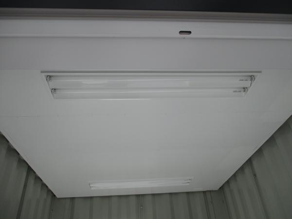 福島県いわき店/展示場の中古ユニットハウス・プレハブ・コンテナハウスCT-32JG(2.16坪)の各設備の照明器具