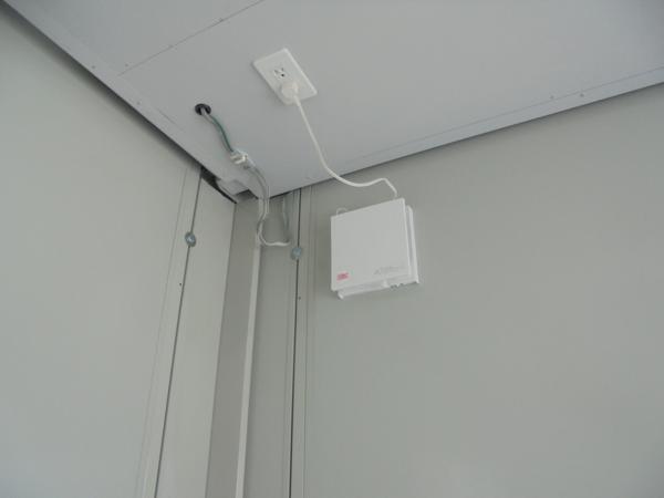 岡山県岡山営業所/展示場の中古ユニットハウス・プレハブ・コンテナハウスCT-41J(2.83坪)の各設備の換気扇