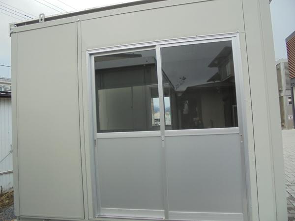 山形県山形出張所/総合展示場の中古ユニットハウス・プレハブ・コンテナハウスCT-32J(2.16坪)の本体の外観
