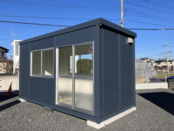 山形県山形出張所/総合展示場の新棟ユニットハウス・プレハブ・コンテナハウス47MSL(3.02坪)の本体の外観