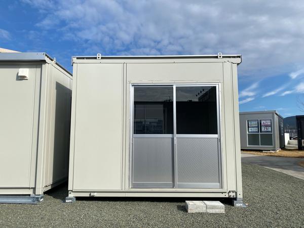福岡県宗像店/展示場の中古ユニットハウス・プレハブ・コンテナハウスCT-32J(2.16坪)の本体の外観