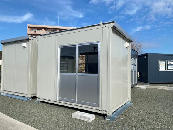 福岡県宗像店/展示場の中古ユニットハウス・プレハブ・コンテナハウスCT-32J(2.16坪)の本体の外観