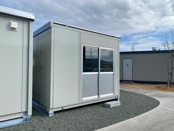福岡県宗像店/展示場の中古ユニットハウス・プレハブ・コンテナハウスCT-32J(2.16坪)の本体の外観