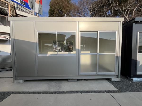 和歌山県和歌山店/展示場の新棟ユニットハウス・プレハブ・コンテナハウス47MSL(3.02坪)の本体の外観