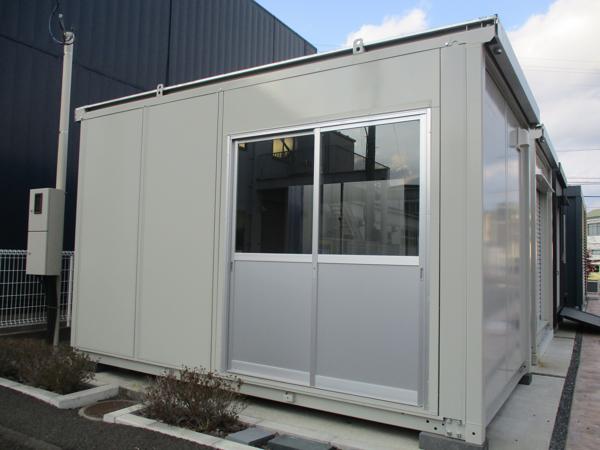 宮城県仙台総合展示場の中古ユニットハウス・プレハブ・コンテナハウスCT-41J(2.83坪)の本体の外観