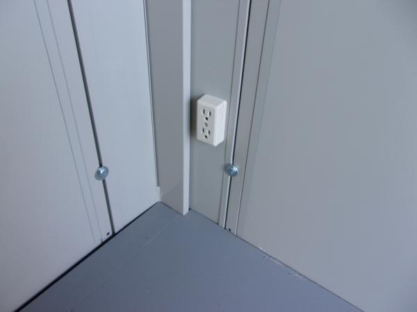 宮城県仙台営業所/展示場の中古ユニットハウス・プレハブ・コンテナハウスCT-41J(2.83坪)の各設備のコンセント