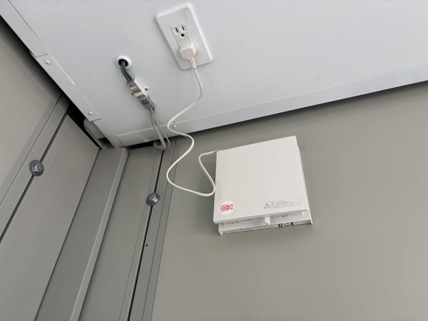 石川県小松店/展示場の中古ユニットハウス・プレハブ・コンテナハウスCT-41J(2.83坪)の各設備の換気扇