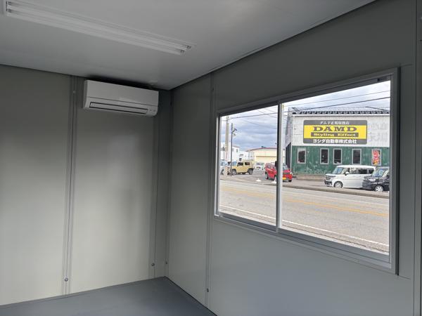 石川県小松店/展示場の中古ユニットハウス・プレハブ・コンテナハウスCT-41J(2.83坪)の本体の内観