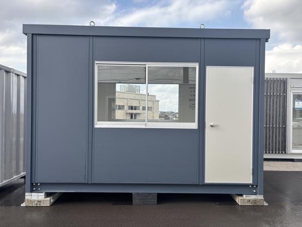 石川県小松店/展示場の新棟ユニットハウス・プレハブ・コンテナハウス38MSL(2.43坪)の本体の外観