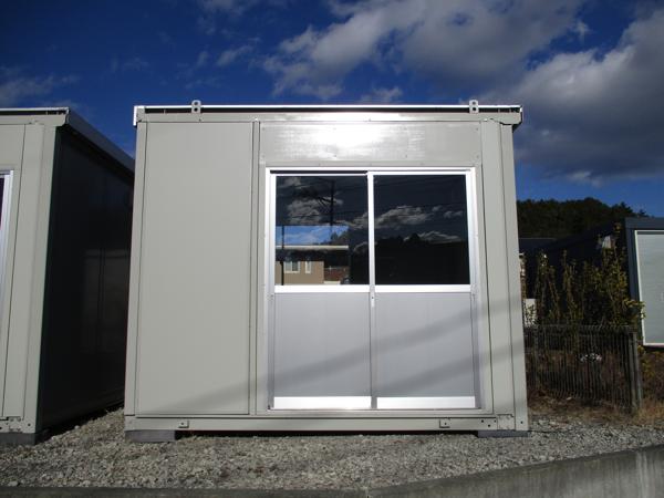 福島県いわき店/展示場の中古ユニットハウス・プレハブ・コンテナハウスCT-32J(2.16坪)の本体の外観