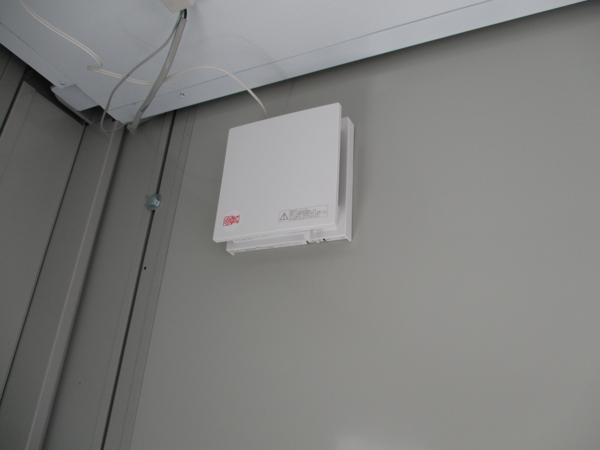 福島県いわき店/展示場の中古ユニットハウス・プレハブ・コンテナハウスCT-32J(2.16坪)の各設備の換気扇