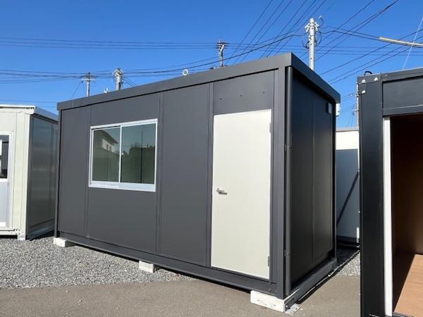 福岡県朝倉店/展示場の新棟ユニットハウス・プレハブ・コンテナハウス47MSL(3.02坪)の本体の外観