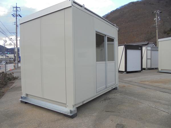長野県上田総合展示場の中古ユニットハウス・プレハブ・コンテナハウスCT-32J(2.16坪)の本体の外観
