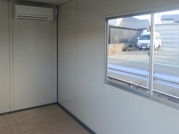 山梨県山梨出張所/総合展示場の新棟ユニットハウス・プレハブ・コンテナハウス47MSL(3.02坪)の本体の内観