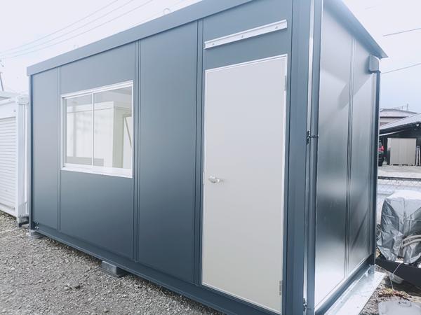 山梨県山梨出張所/総合展示場の新棟ユニットハウス・プレハブ・コンテナハウス47MSL(3.02坪)の本体の外観