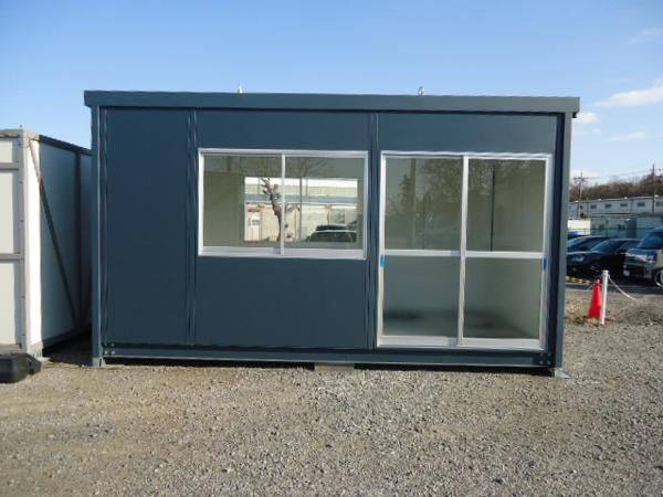 茨城県岩井店/展示場の新棟ユニットハウス・プレハブ・コンテナハウス47MSL(3.02坪)の本体の外観