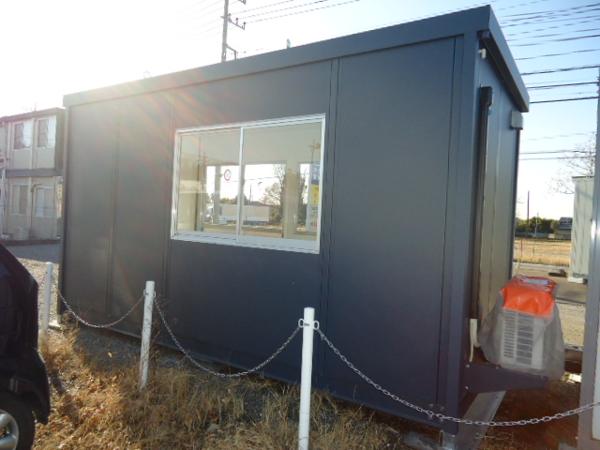 茨城県岩井店/展示場の新棟ユニットハウス・プレハブ・コンテナハウス47MSL(3.02坪)の本体の外観