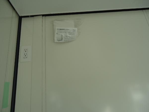 茨城県岩井店/展示場の新棟ユニットハウス・プレハブ・コンテナハウス38MSL(2.43坪)の各設備の給気口