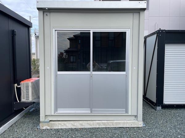 静岡県浜松南総合展示場の中古ユニットハウス・プレハブ・コンテナハウスCT-32JG(2.16坪)の本体の外観