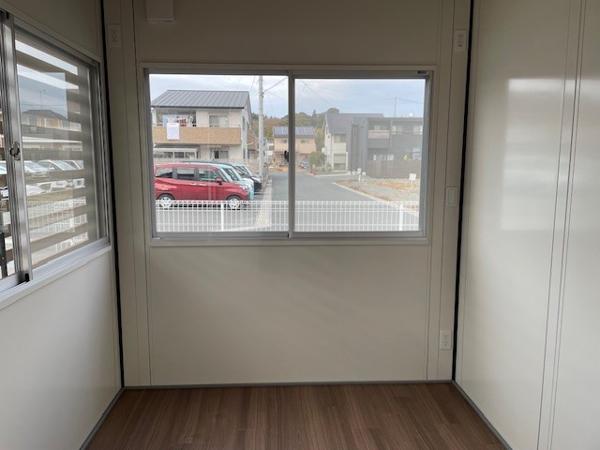 静岡県浜松南総合展示場の新棟ユニットハウス・プレハブ・コンテナハウス47MSL(3.02坪)の本体の内観