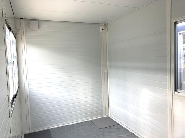 兵庫県相生店/展示場の新棟ユニットハウス・プレハブ・コンテナハウス3MSD(2.40坪)の本体の内観